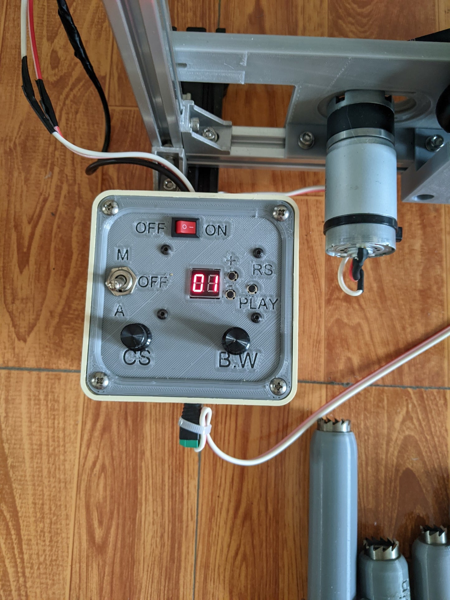 automatic control box for pasting shell machine