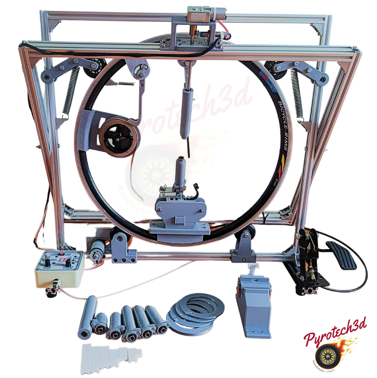 Shell Pasting Machine (1.75"-8'') - PYROTECH3D